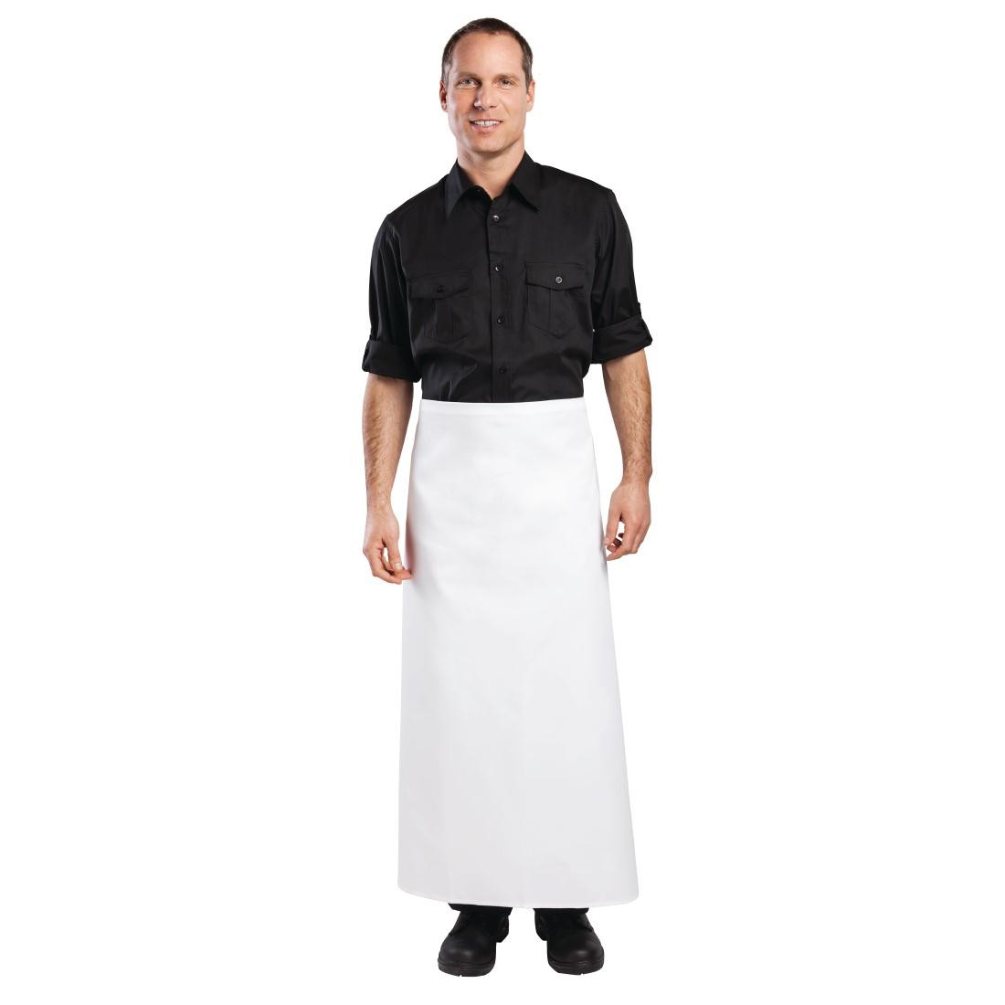 White waist apron deals