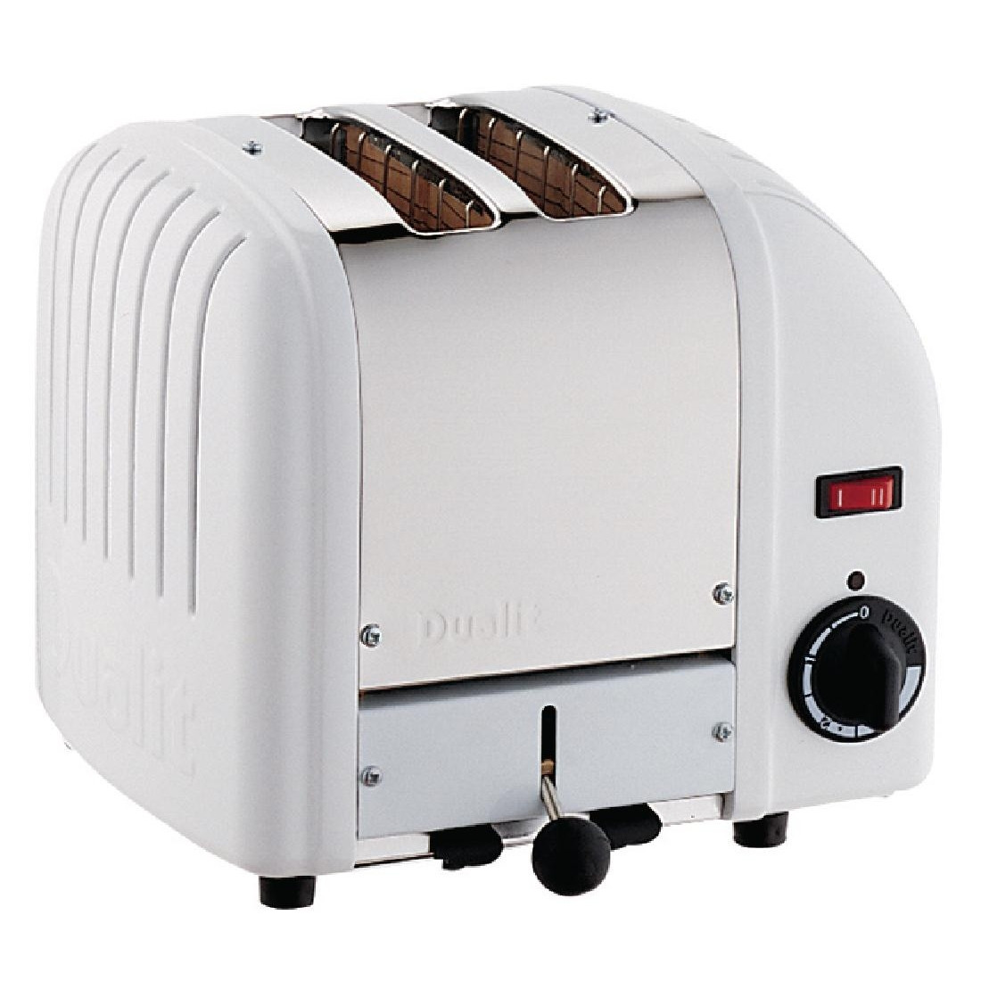 Dualit 2 Slice Vario Bread 2 Slice Toaster White 20248, Dualit Toasters, Toasters