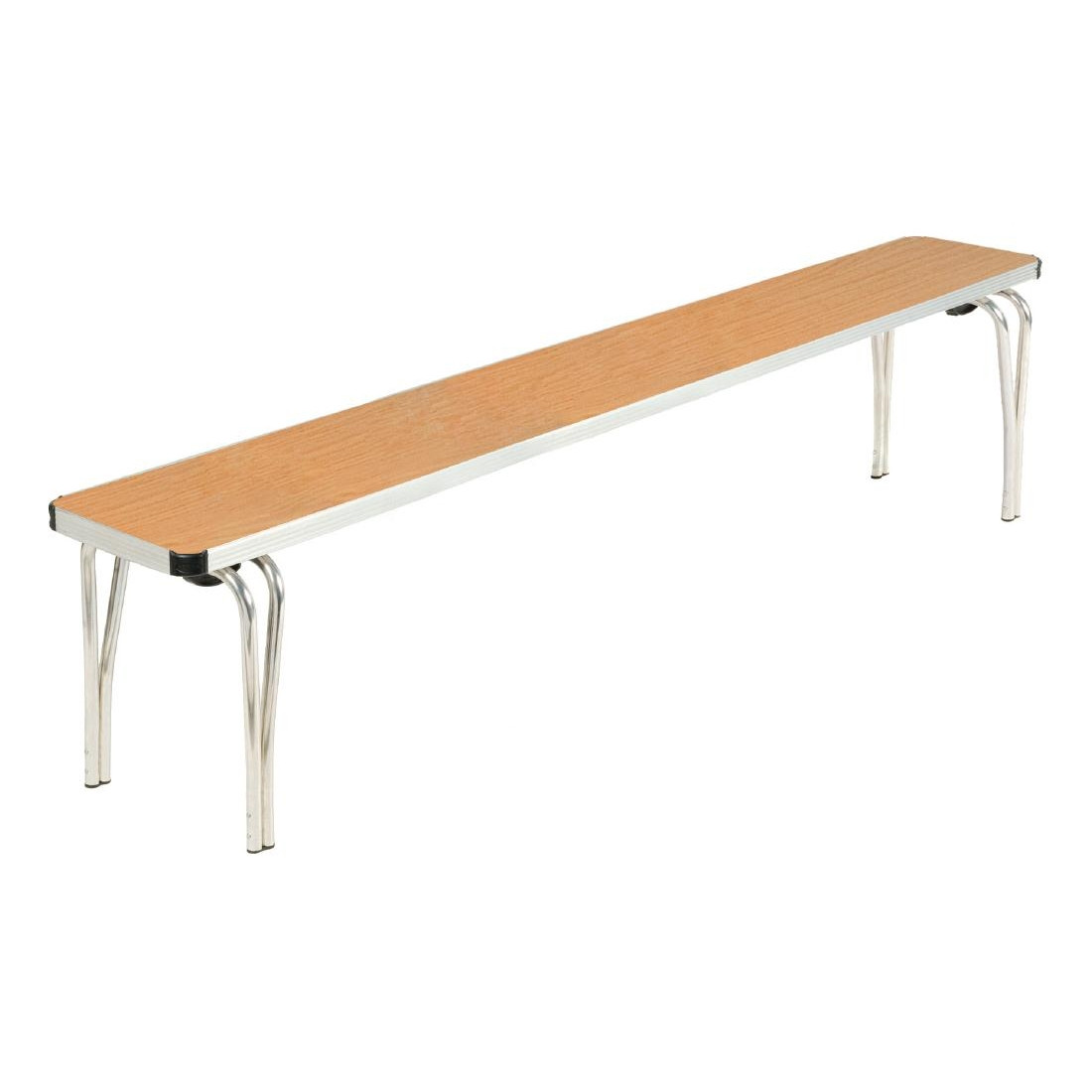 Gopak Contour Stacking Bench Oak 6ft Foldaway Utility Chairs