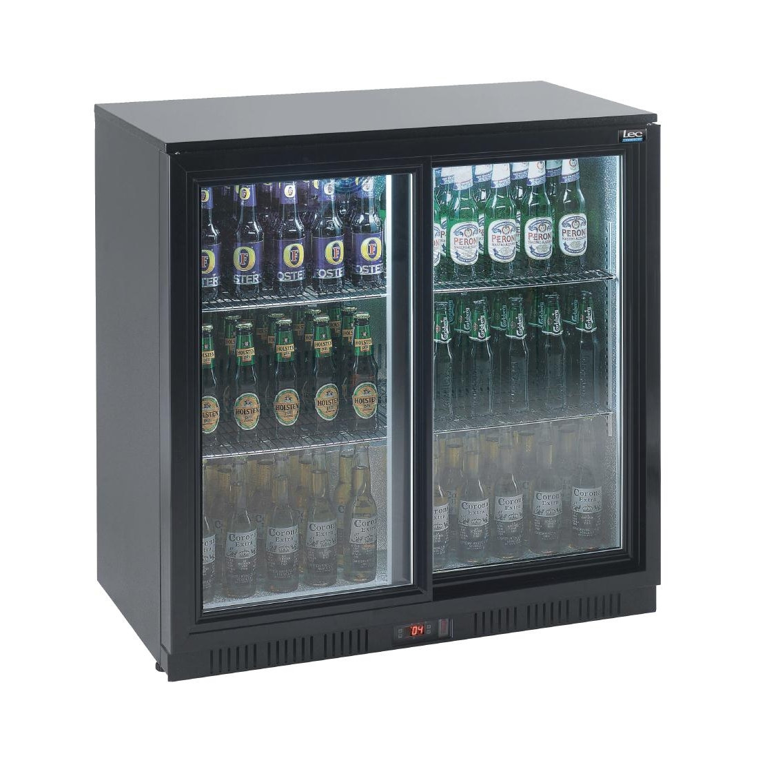 Lec Back Bar Bottle Cooler 180 Bottles Lec Back Bar Bottle Coolers Beer Fridges And Bottle Cooler Display Fridges Freezers Display Refrigeration Refrigeration Ice Machines