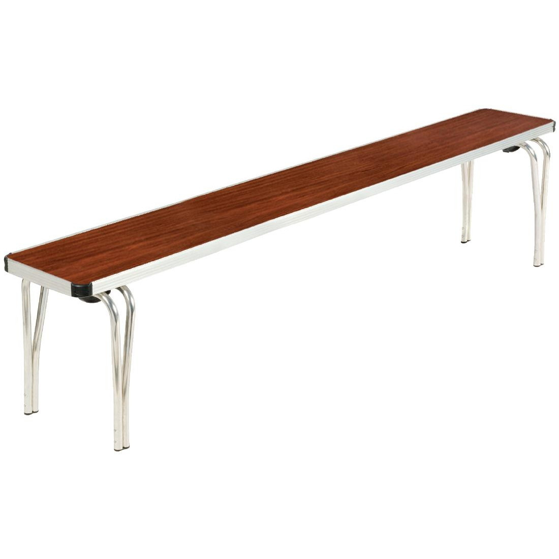 Gopak Contour Stacking Bench Teak 6ft Foldaway Utility Chairs