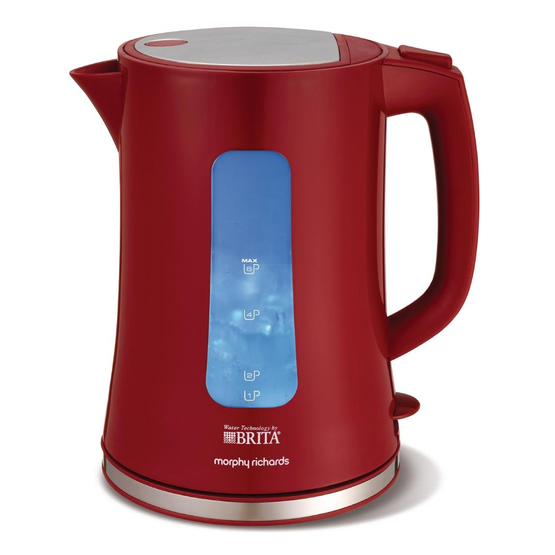 Morphy Richards Brita Filter Kettle Red Food Drink Preparation