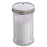 Glass Shaker Pepper Pot, With plastic cap. Box quantity 12.