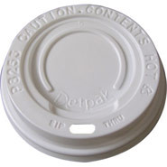 Dome Sip Lid, Fits ripple wrap 12oz & 16oz cups. Box quantity: 50.