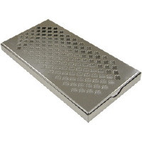 Back Bar Drip Tray, Stainless Steel. Dimensions: 300 x 150 x 23mm
