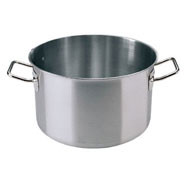 Vogue Stainless Steel Stewpan, 25pt 32cm (12.25"). Lid sold separately