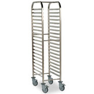 Bourgeat Full Gastronorm Racking Trolley 20 Shelves
