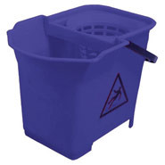 Colour Coded Mop Bucket, Blue (Bars / licensed areas). 14 litre.