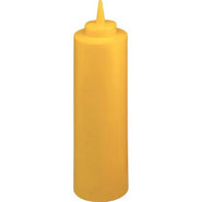 Squeeze Sauce Bottle, Yellow. Capacity: 35oz.