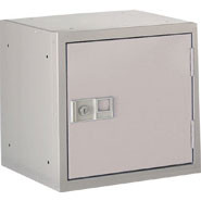 Cube Locker, Grey door. 305 x 305 x 305mm.