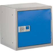 Cube Locker, Blue door. 305 x 305 x 305mm.