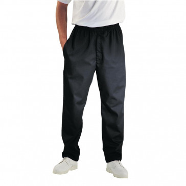 Chef Works Unisex Easyfit Chefs Trousers Black 2XL