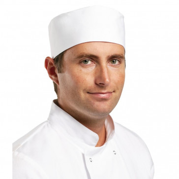 Whites Chefs Skull Cap White 23in