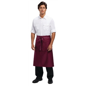 Uniform Works Regular Bistro Apron Burgundy