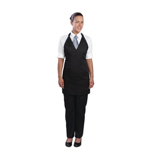 Uniform Works Tuxedo Apron Black