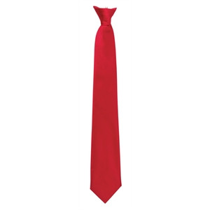 Clip-On Tie - Burgundy