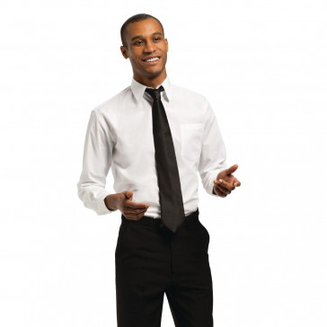 Uniform Works Unisex Long Sleeve Shirt White 2XL