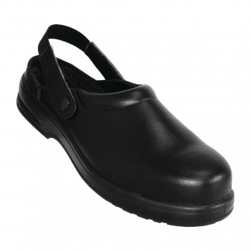 Lites Unisex Safety Clogs Black 36