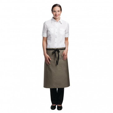 Uniform Works Regular Bistro Apron Olive