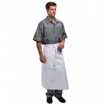 Chef Works Long Four Way Waist Apron White
