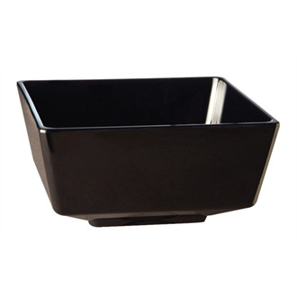 APS Float Black Square Bowl 4"