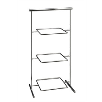 APS Pure Melamine Chrome Serving Stand