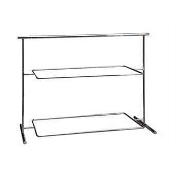 APS Pure Melamine Chrome Serving Stand