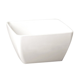 APS Pure Melamine White Square Bowl