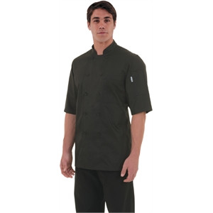 Chef Works Montreal Cool Vent Unisex Chefs Jacket Black XXL