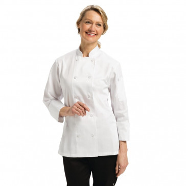 Chef Works Marbella Womens Executive Chefs Jacket White L