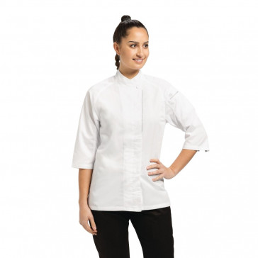 Chef Works Cool Vent Verona Womens Chefs Jacket White L