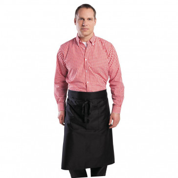 Uniform Works Mens Gingham Shirt Red L