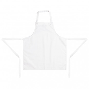 Whites Childrens Bib Apron White