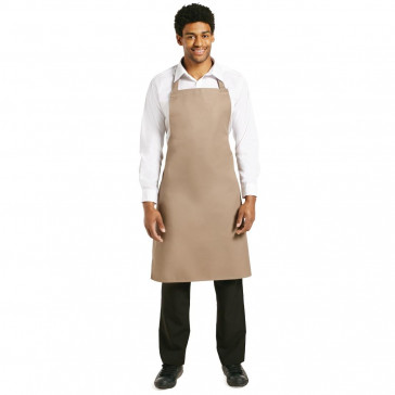 Whites Polycotton Bib Apron Tan