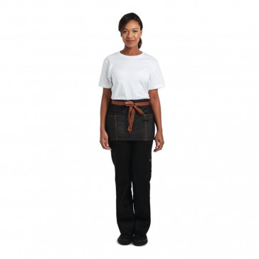 Chef Works Urban Memphis Waist Apron Black