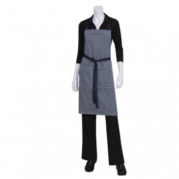 Chef Works Urban Portland Bib Apron Indigo