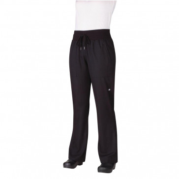 Chef Works Womens Comfi Chefs Trousers Black XS