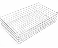 30x18x6 (40x40) 304 Stainless Steel Stacking Wire Tray