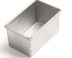 400g Bread Tin Single - Aluminium