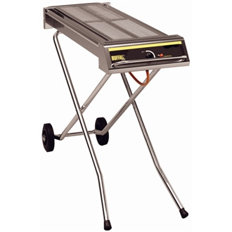 Buffalo Folding Propane Gas Barbecue on Wheels