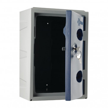 Extreme Plastic Single Door Locker Camlock Blue 450mm