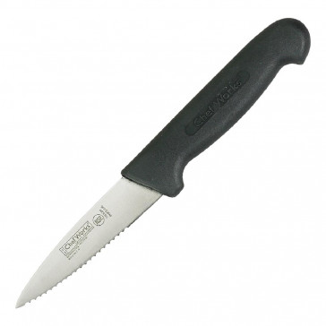 Chef Works Serrated Blade Paring Knife 9cm