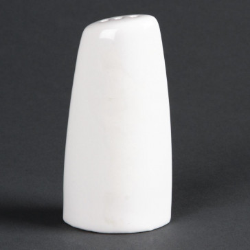 Lumina Fine China Oval Pepper Shakers