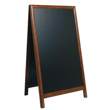 Securit Duplo Pavement Board Dark Wood 68 x 120cm