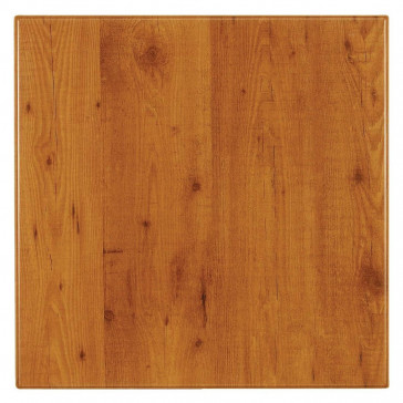 Werzalit Square Table Top Pine 600mm