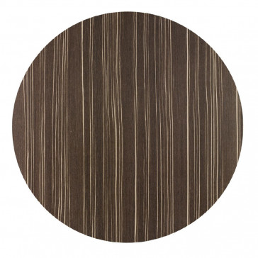 Werzalit Round Table Top Safari Brown 800mm