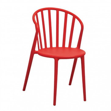 Bolero PP Armchair Red (Pack of 4)