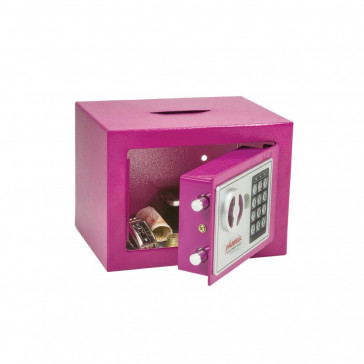 Phoenix Pink Compact Office Safe