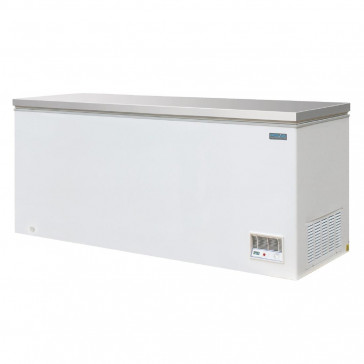 Polar Chest Freezer with Stainless Steel Lid 587Ltr