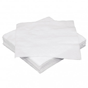 Fiesta Cocktail Napkin White 250mm pack of 250